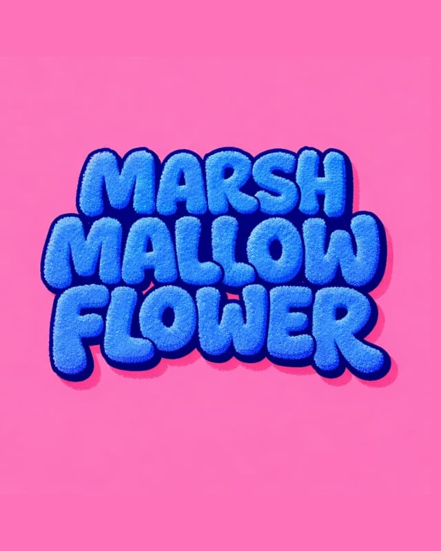 Marshmallow Flower